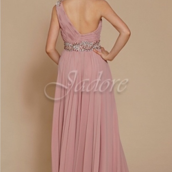 Jadore Beaded Prom Dress Size 4 - Picture 2 of 9
